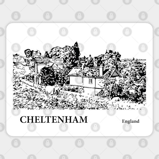 Cheltenham England Sticker by Lakeric